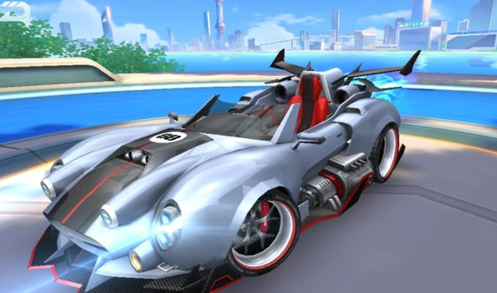 qq飞车游戏手机版银河战舰教程 超级炫酷的漂移战舰截图