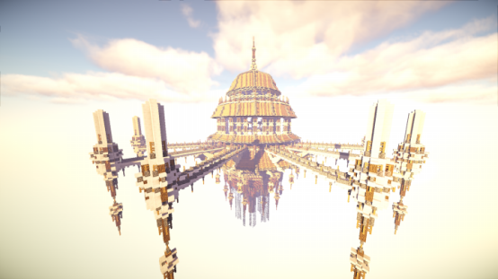 只能在《我的世界》看见的美景 上个天就能让城堡颜值剧增!截图