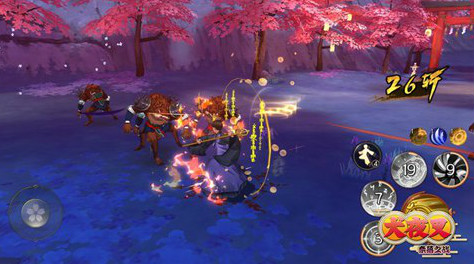 耐玩动漫正版授权《犬夜叉：奈落之战》游戏手机版 即时操作，画风很日式截图