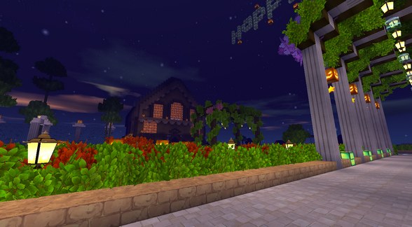 迷你世界创造存档推荐：万圣之夜截图