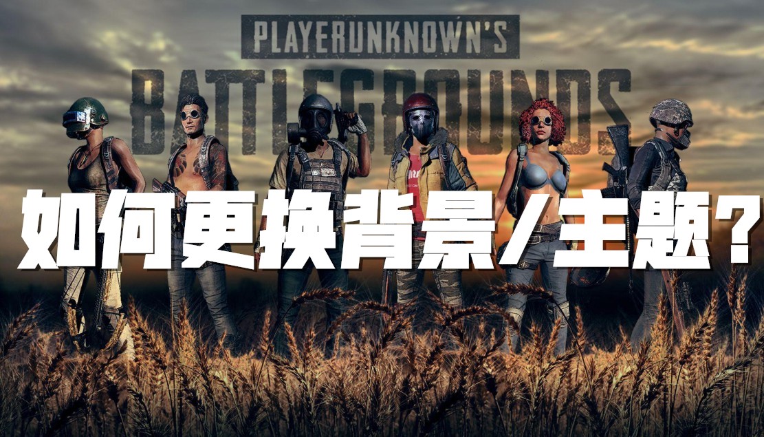 PUBG：如何更换背景/主题?截图