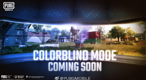 PUBG：即将推出的新COLORBLIND MODE!截图