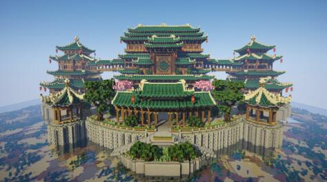 《我的世界》中外古典建筑赏析 复杂而华丽截图