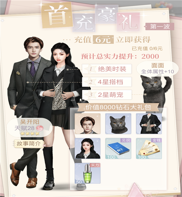 一千克拉女王首冲奖励有哪几款 首冲奖励奖品盘点截图
