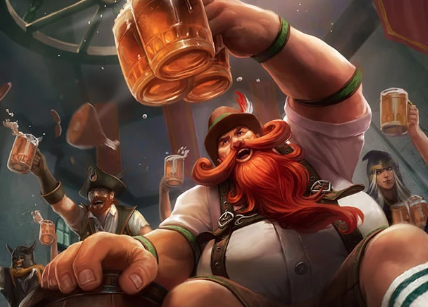 英雄联盟游戏手机版酒桶怎么打几何桶 几何桶操作技巧推荐截图