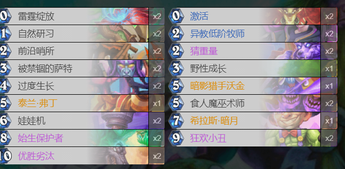 炉石传说贫瘠之地节奏德怎么玩 炉石节奏德玩法教程截图