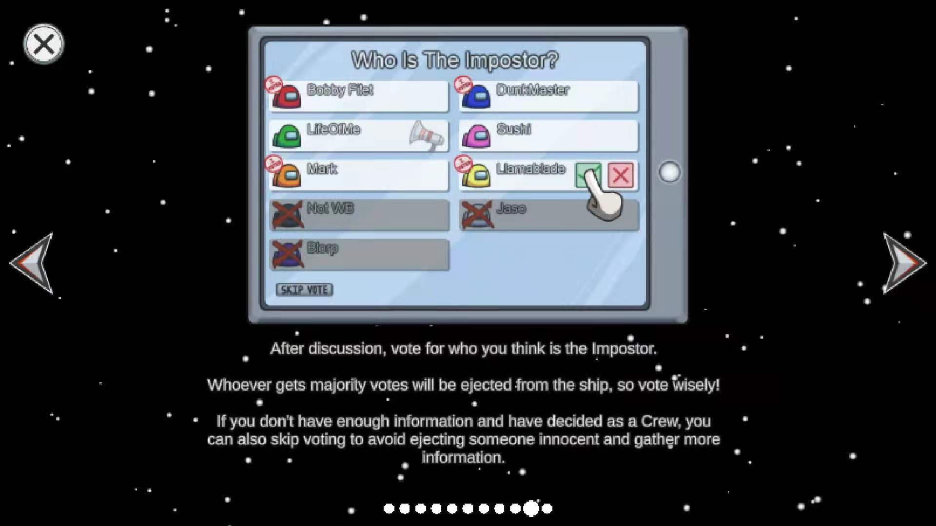 amongus太空杀怎么获得内鬼身份 太空杀内鬼教程截图