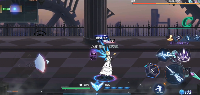 黑月游戏手机版兵器少女怎么打 兵器少女打法教程截图