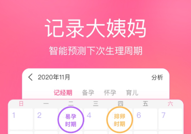 2022月经app软件哪个准确