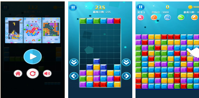 方块下落消除一层的游戏有哪些2022