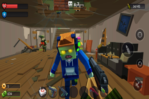 2026有个游戏是个方块人拿武器的叫什么