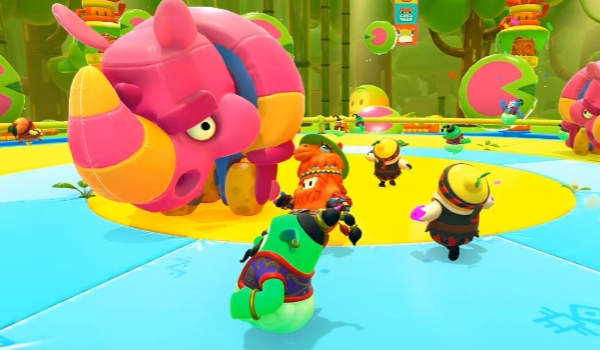 糖豆人犀牛冲撞怎么生存 糖豆人终极淘汰赛犀牛冲撞玩法盘点截图