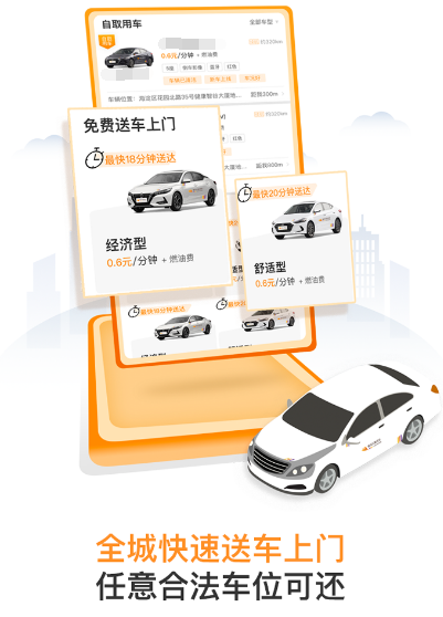 武汉共享汽车app哪些好用 武汉共享汽车软件合辑截图