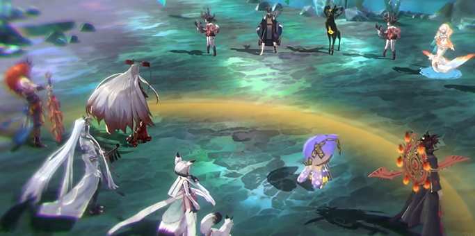 山海镜花ssr镜灵排行 山海镜花上ssr镜灵节奏榜截图