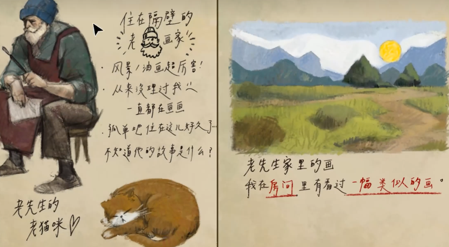 倾听画语是悲剧么 倾听画语游戏剧情盘点截图