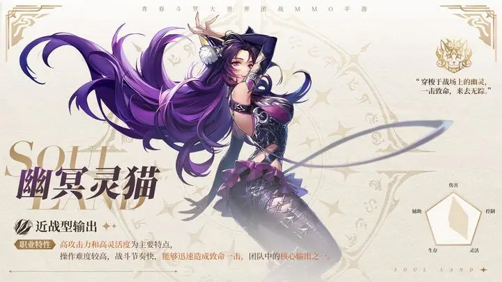 斗罗大陆史莱克学院幽冥灵猫怎么样 斗罗大陆史莱克学院幽冥灵猫解析截图