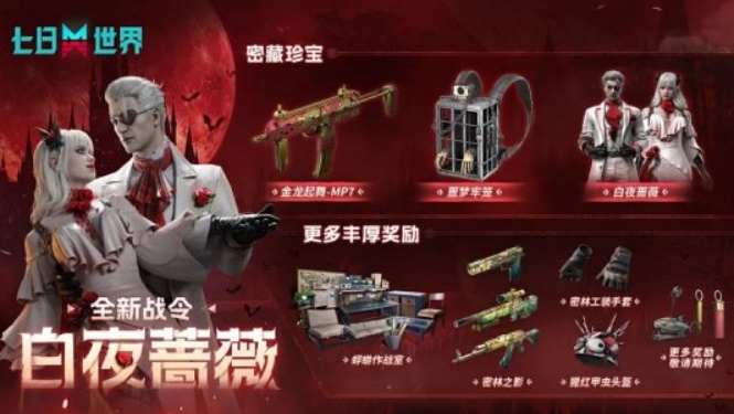 七日世界战令皮肤有哪几款 七日世界战令皮肤玩法推荐截图