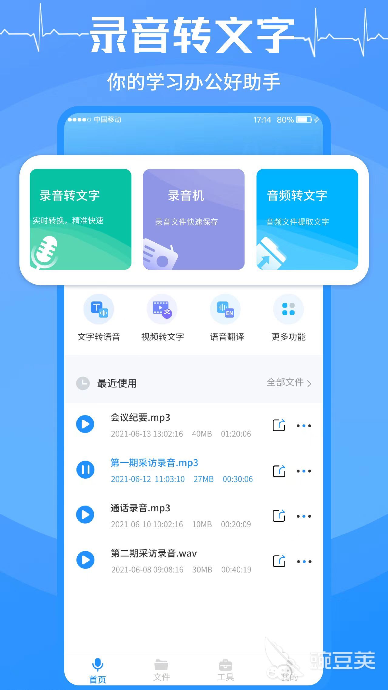 会议记录转文字软件分享 会议录音快速转文字工具对比