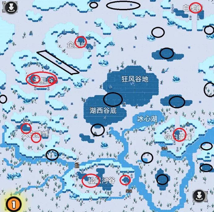 英勇之地雪山宝箱位置指引 英勇之地游戏手机版雪原宝箱在哪里截图