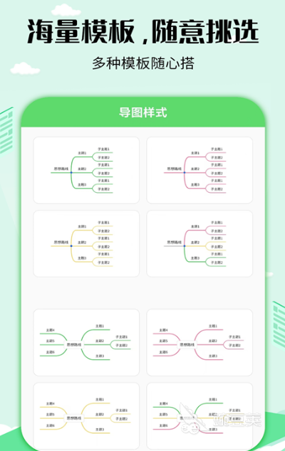 不用钱思维导图软件分享 流行的思维导图App榜单