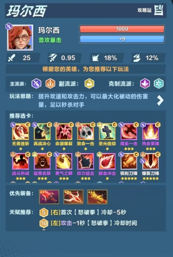 口袋斗蛐蛐玛尔茜怎么玩 口袋斗蛐蛐玛尔茜流派效果指引