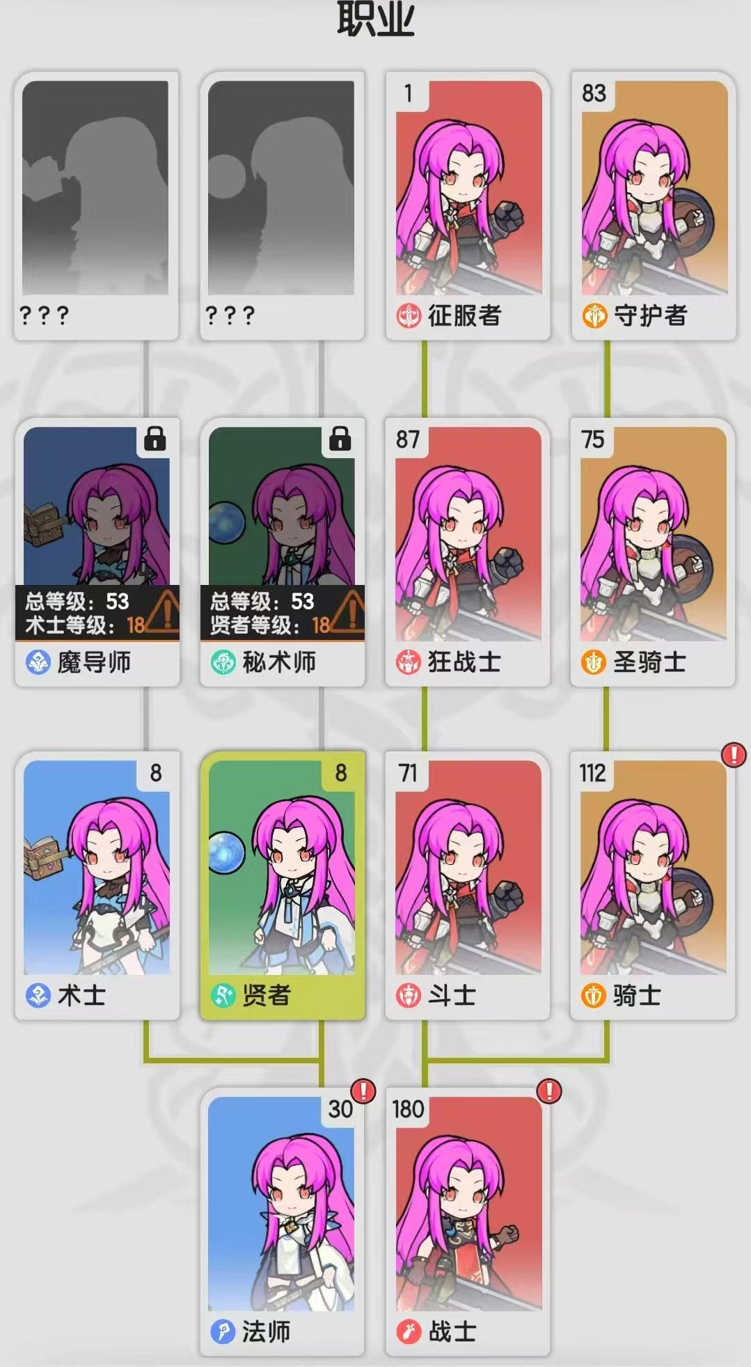杖剑传说四阶职业有哪几款 杖剑传说四阶职业详解截图