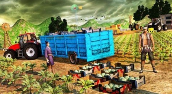 流行的收割机拖拉机手机游戏有哪几款 2025不用钱的收割机游戏手机版分享截图