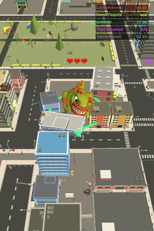 有没有一款像素怪兽破坏城市的游戏