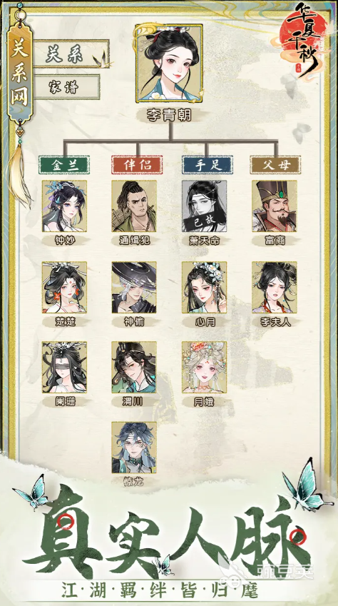 华夏千秋女角色有哪几款 华夏千秋女性角色全解析截图