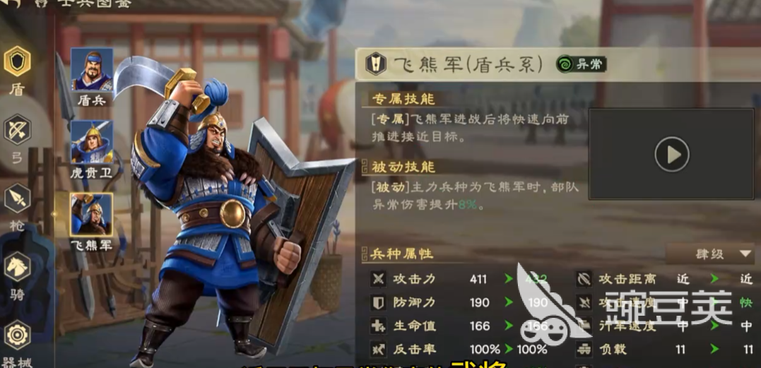 偃武盾兵兵种详解 偃武盾兵实战表现与阵容搭配分析截图