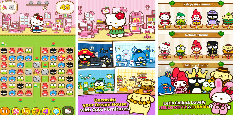 高人气hellokitty游戏有哪几款 2025好玩的凯蒂猫游戏手机版排名截图
