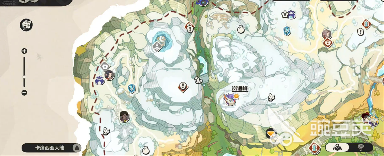 洛克王国世界地图全览 洛克王国资源点分布详解截图