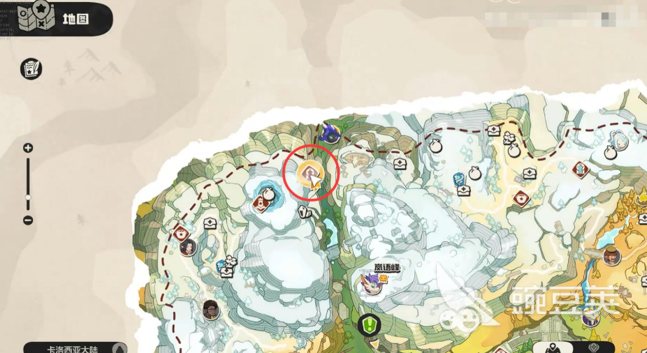 洛克王国世界雪境宝箱位置全解析 洛克王国世界雪境隐藏宝箱坐标指南截图