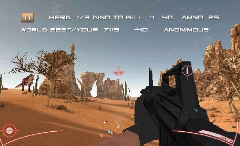 一个拿枪打恐龙的老游戏是什么