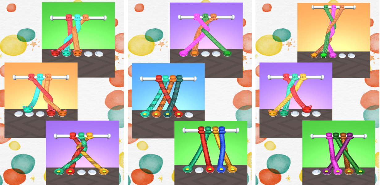 流行的解绳子手机游戏下载 不用钱的解绳子游戏分享2025截图