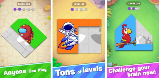 受欢迎的折纸游戏有哪些