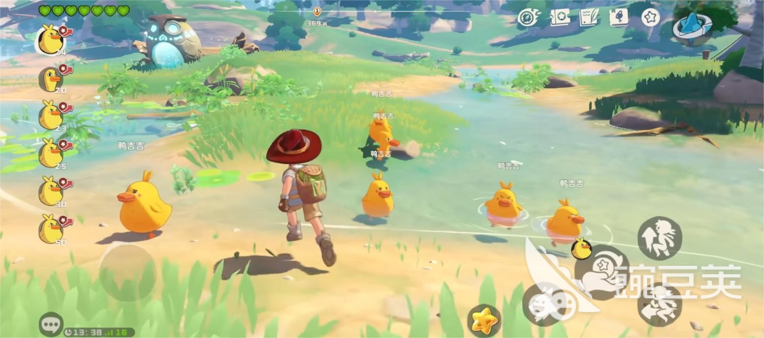 洛克王国世界鸭吉吉全形态图鉴 洛克王国游戏手机版鸭吉吉进化汇总截图