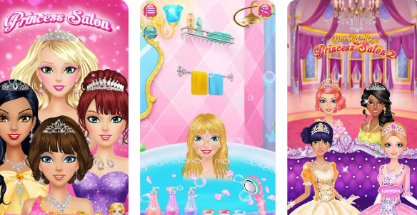 充满童趣的公主沙龙游戏大全