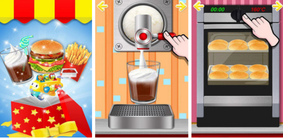 流行的吃汉堡小游戏有没有