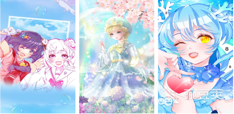 人气较高的涂色游戏下载榜单 2025火爆的填色游戏分享截图