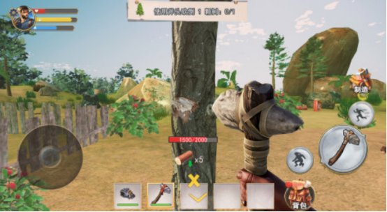 砍树做房子有白天黑夜的游戏有哪些