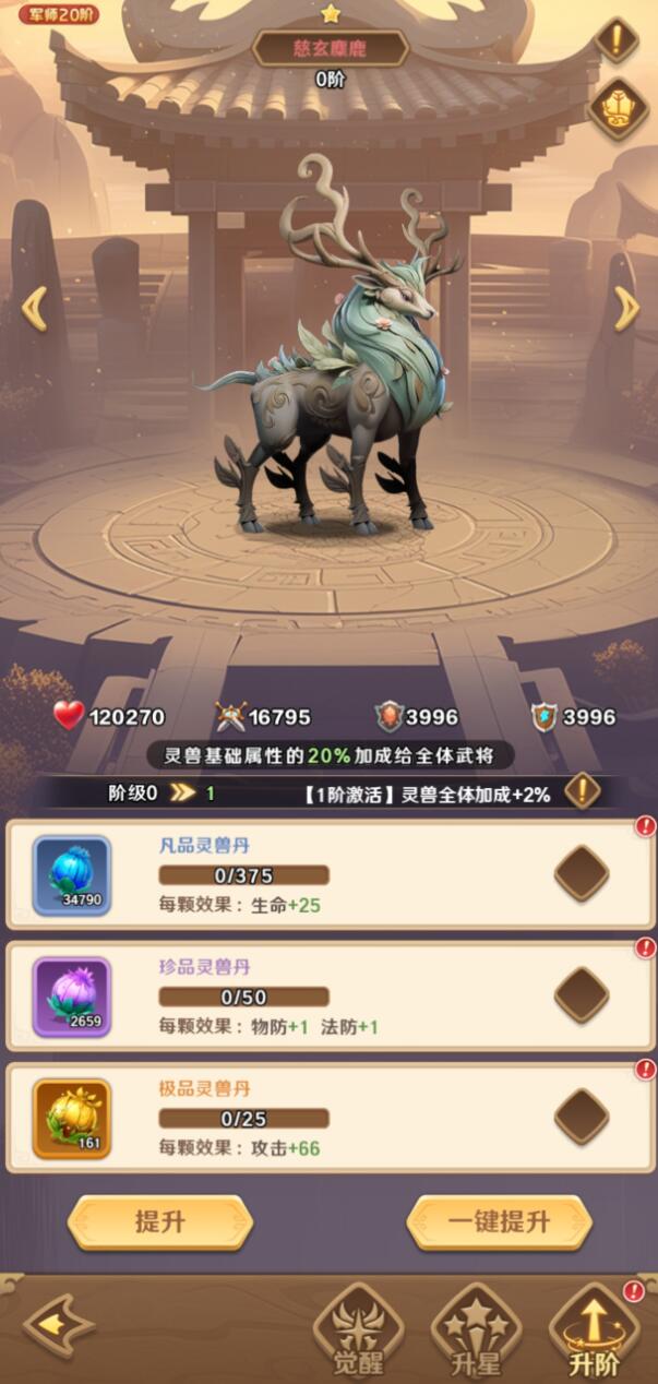 巨神军师前期用什么灵兽 巨神军师前期灵兽的选择分享