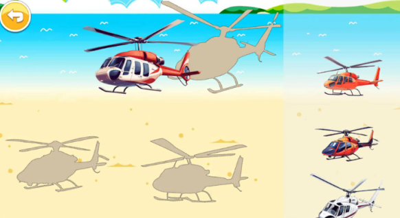 宝宝交通工具拼图游戏大全