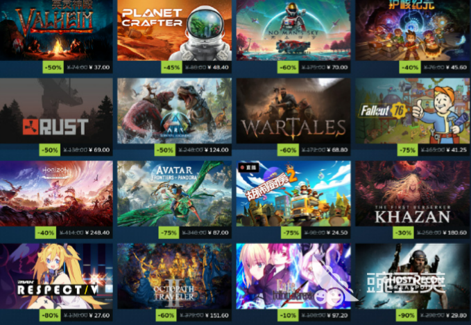 Steam冬促游戏分享 2025年Steam冬季特卖火爆的游戏清单截图