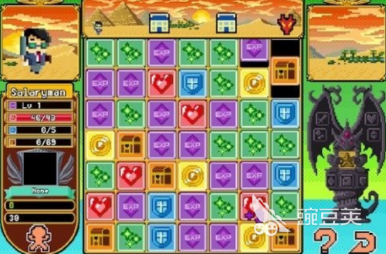 像素三消放技能游戏分享 2025火爆的不用钱像素风三消RPG游戏手机版截图