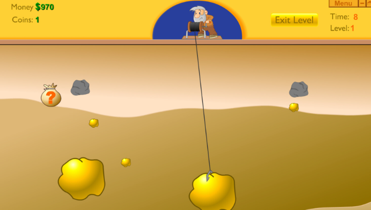 热门的黄金矿工小游戏下载合集