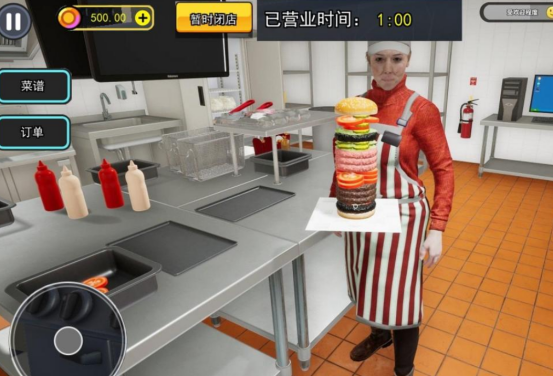 烹饪汉堡店游戏叫什么
