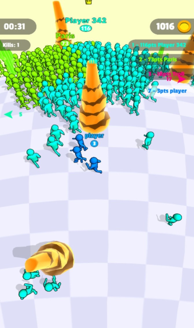 有没有一个人跑变成一群人的游戏分享