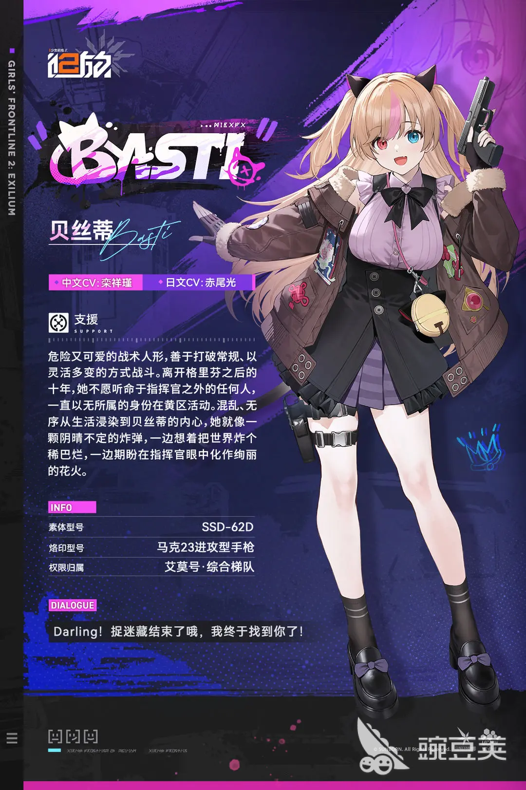 少女前线2追放贝丝蒂角色强度解析与技能机制详解截图