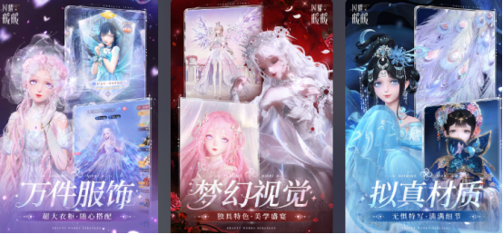 流行的游戏换装游戏有哪几个